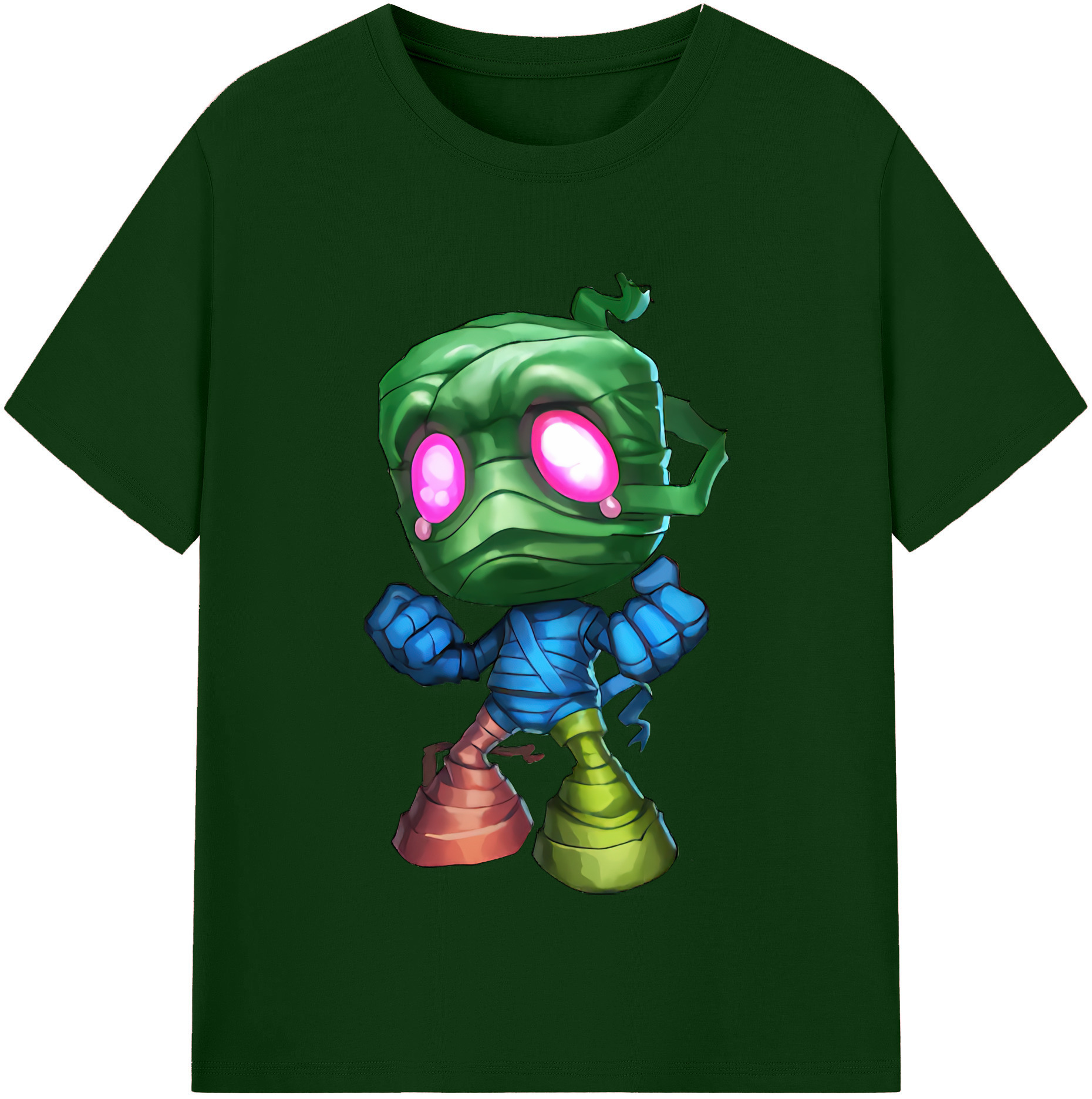 リーグ・オブ・レジェンド League of Legends LOL 綿100％半袖Tシャツ（フロントプリント）
